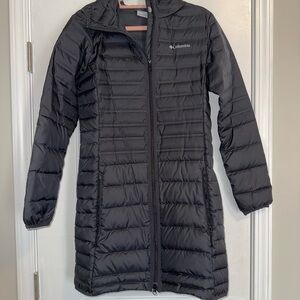 Women’s Columbia 650 Down Black Puffer Jacket/ Coat - Size Small